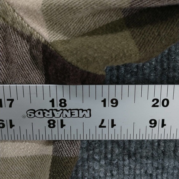 Gander Mountain Guide Series Mens Button-Up Shirt Multi Small Check Pockets - Picture 12 of 12